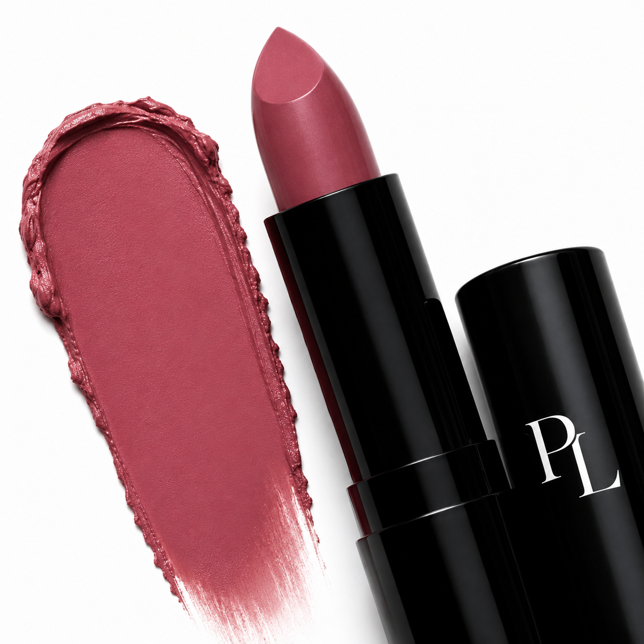 Luxury Cream Lipstick - Rambling Rose Sleeklipstickwithmatchingsmear