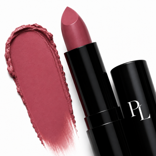 Luxury Cream Lipstick - Rambling Rose Sleeklipstickwithmatchingsmear