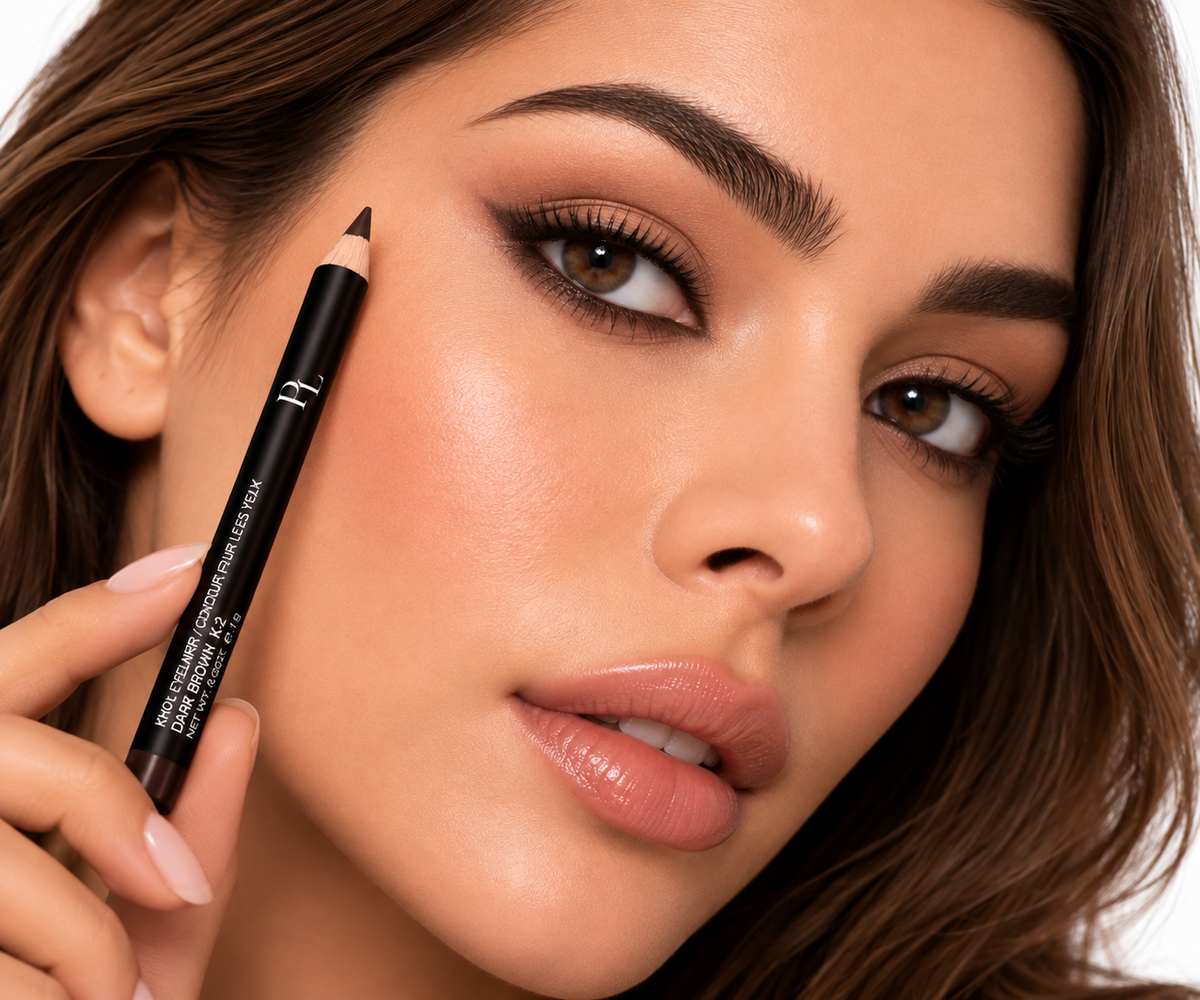 Khol Eyeliner - Dark Brown SmokyEyeswithDarkBrownKholLiner