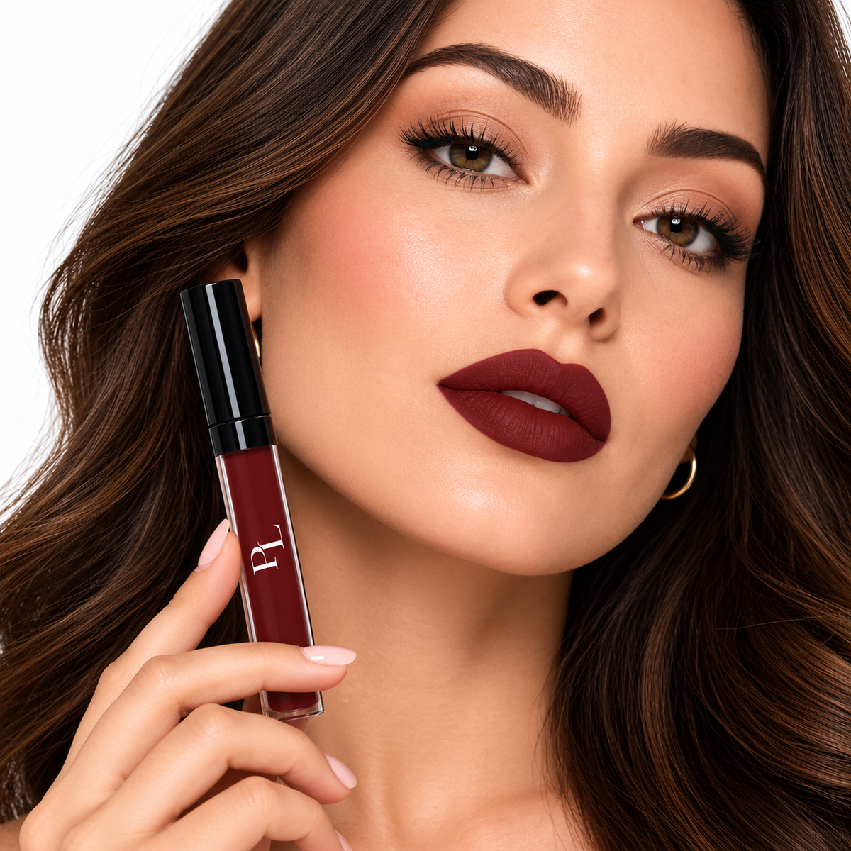 Liquid to Matte Lipstick - Vixen Vixen_Matte_Lipstick_Beauty_Portrait
