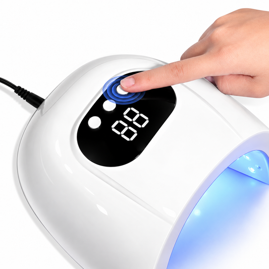 UV LED Nail Lamp with Smart Sensor WhiteUVNailLampwithTouchControl