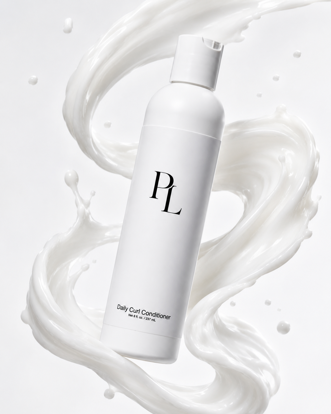 Daily Curl Conditioner Whitebottlewithcreamyswirls