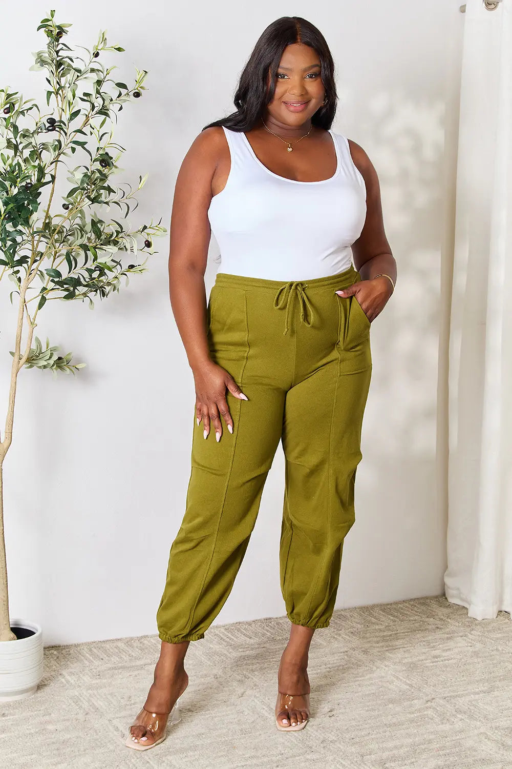 Culture Code Full Size Drawstring Sweatpants with pockets a01deef1ad3a41f0b4a15f392f63ea90-Max