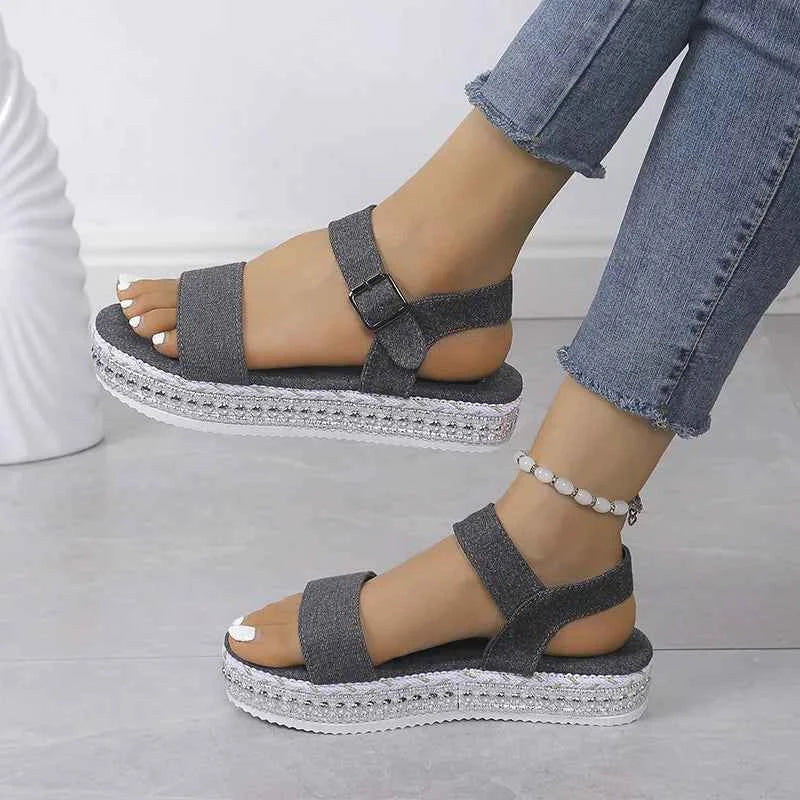 Braided Platform Sandals a040fb4e-7a3b-4643-b4f8-f8a27468a960-Max