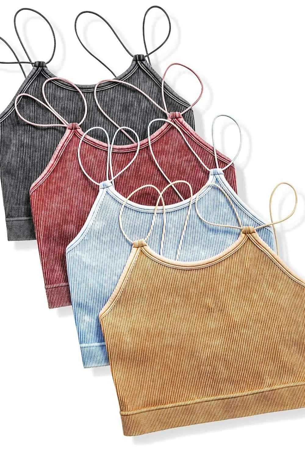 Washed Ribbed Seamless Double Strap Brami a0465370-3f31-4c51-aebd-6207162d3c0c-Max-Origin