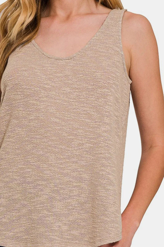 Curved Hem Round Neck Tank a047b73f-df7e-4bc2-9a20-4d170a3b65fe-Max