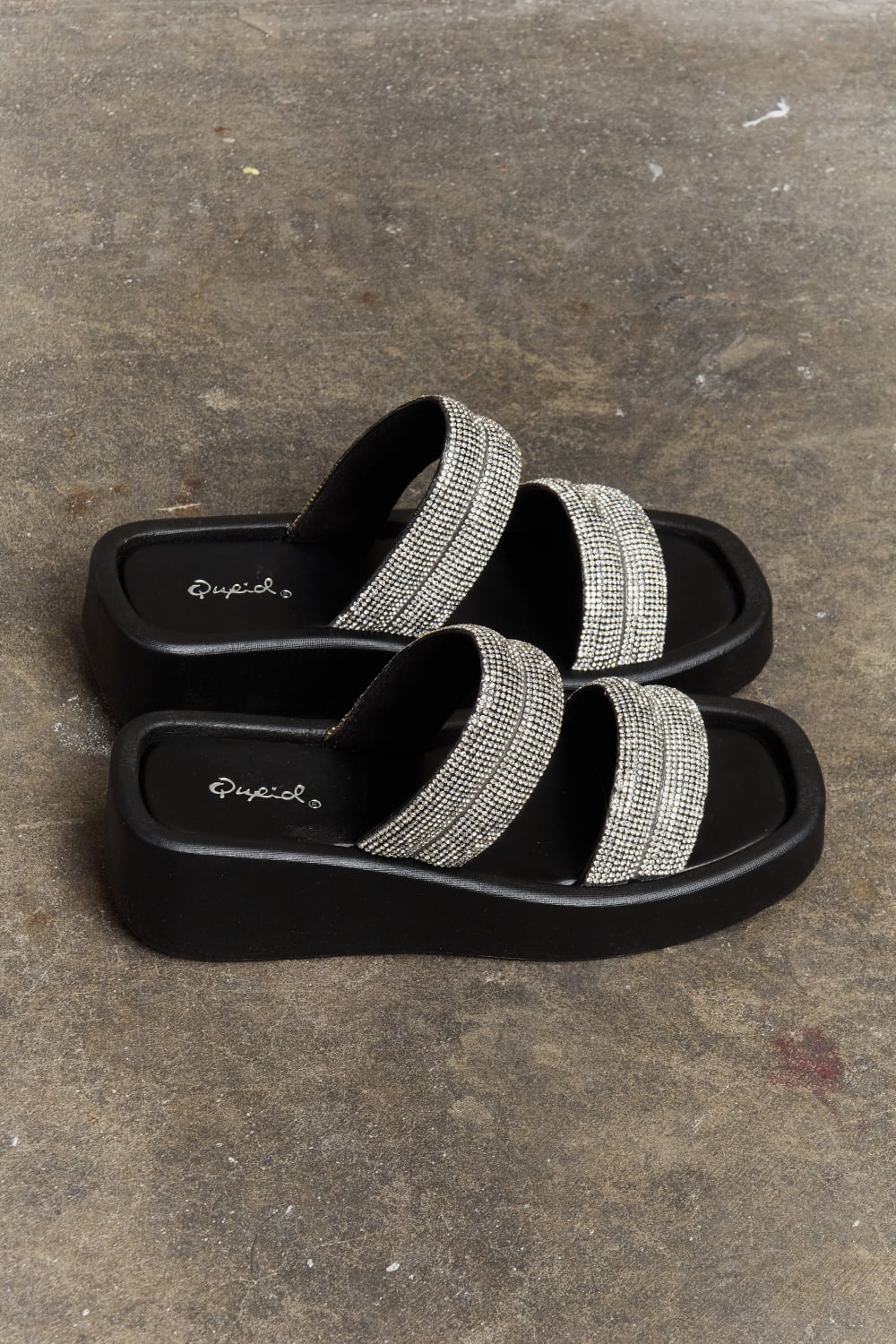 Qupid Bright Mind Platform Wedge Rhinestone Sandal a07a811efdfe4df0925b9e2bb25ebc54-Max