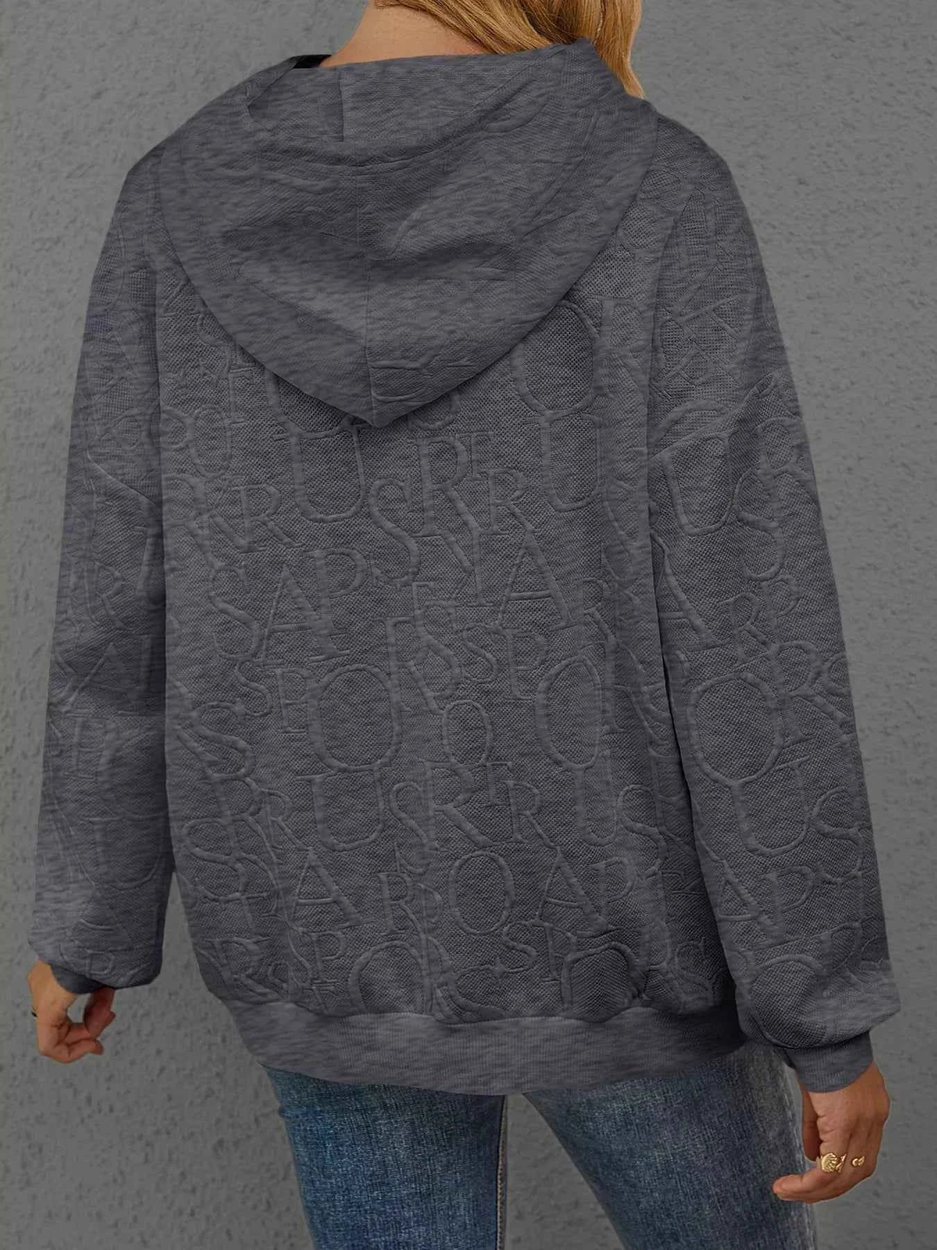 Full Size Embossed Lettering Casual Hoodie Plus Size a160855758f8441a89aa5f6d8171e7f4-Max-Origin