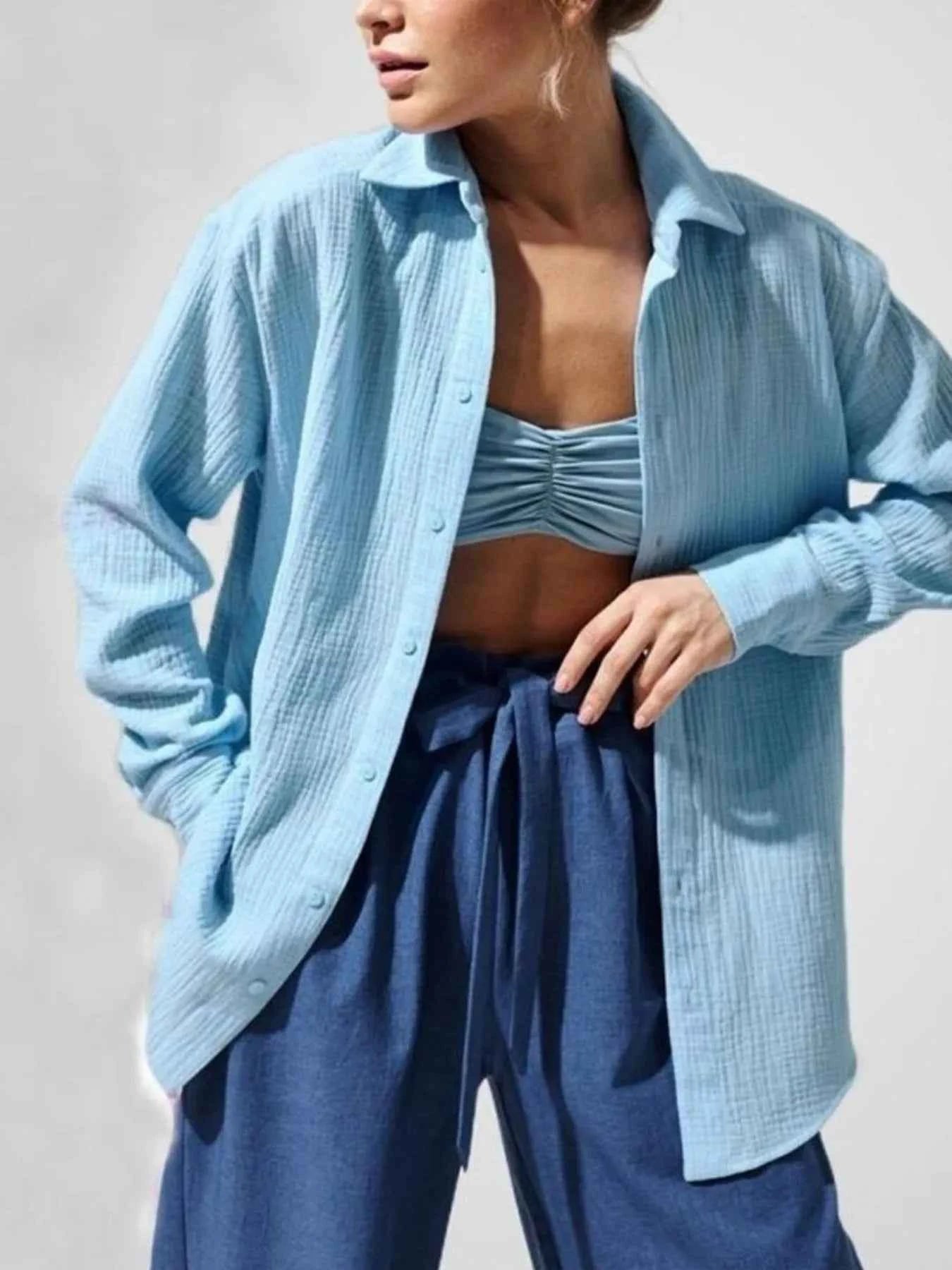 Button Up Long Sleeve Texture Shirt a198d055-6e9a-4ed2-a604-78d62744ffbe-Max-Origin