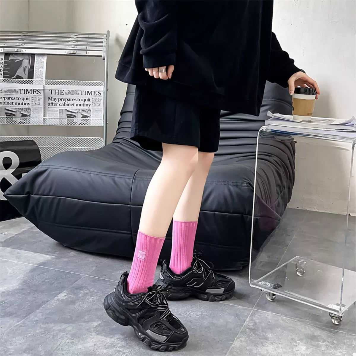 Breathable Ribbed Knit Crew Socks a19b8c7c-0679-43eb-80b6-6978f0f687ac-Max-Origin