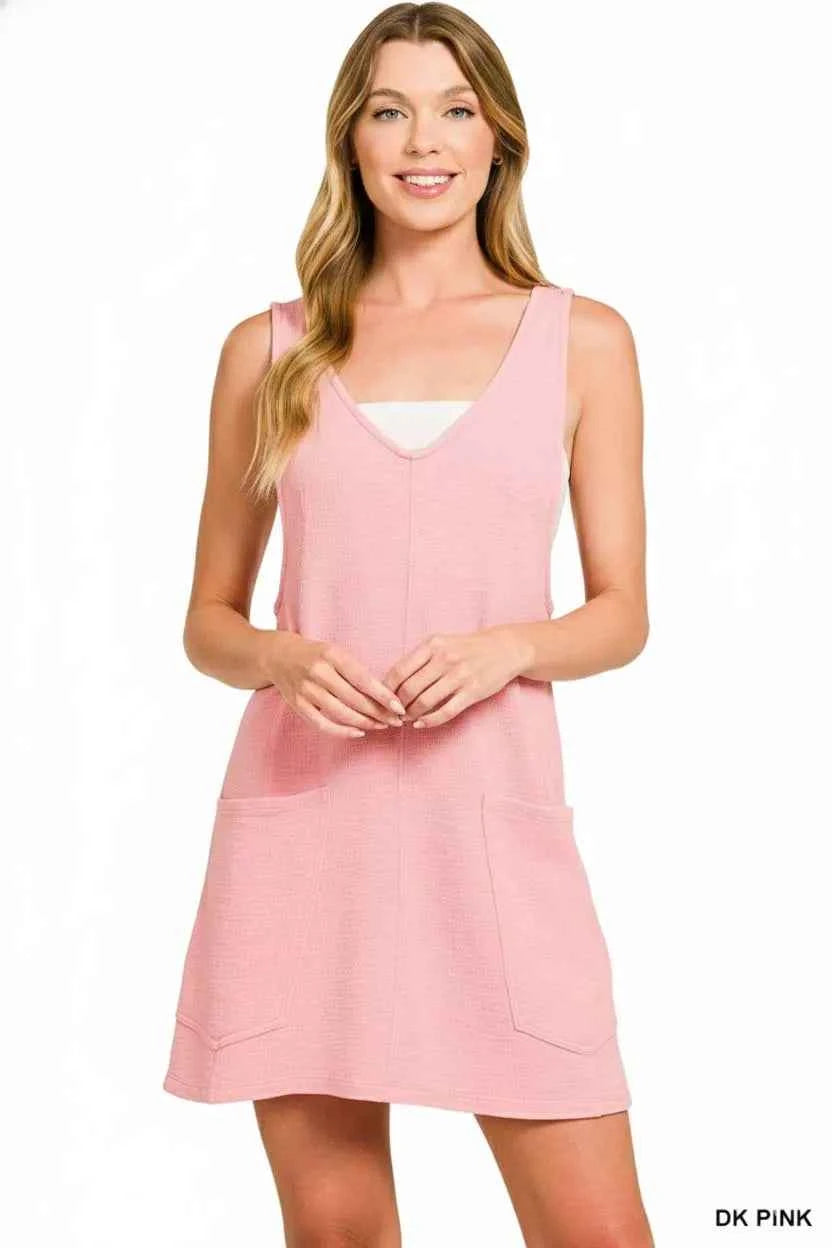 Zenana Washed Slub Adjustable Strap Overall Dress a1ab533b-737c-4d7b-aae0-c628b71faf34-Max-Origin