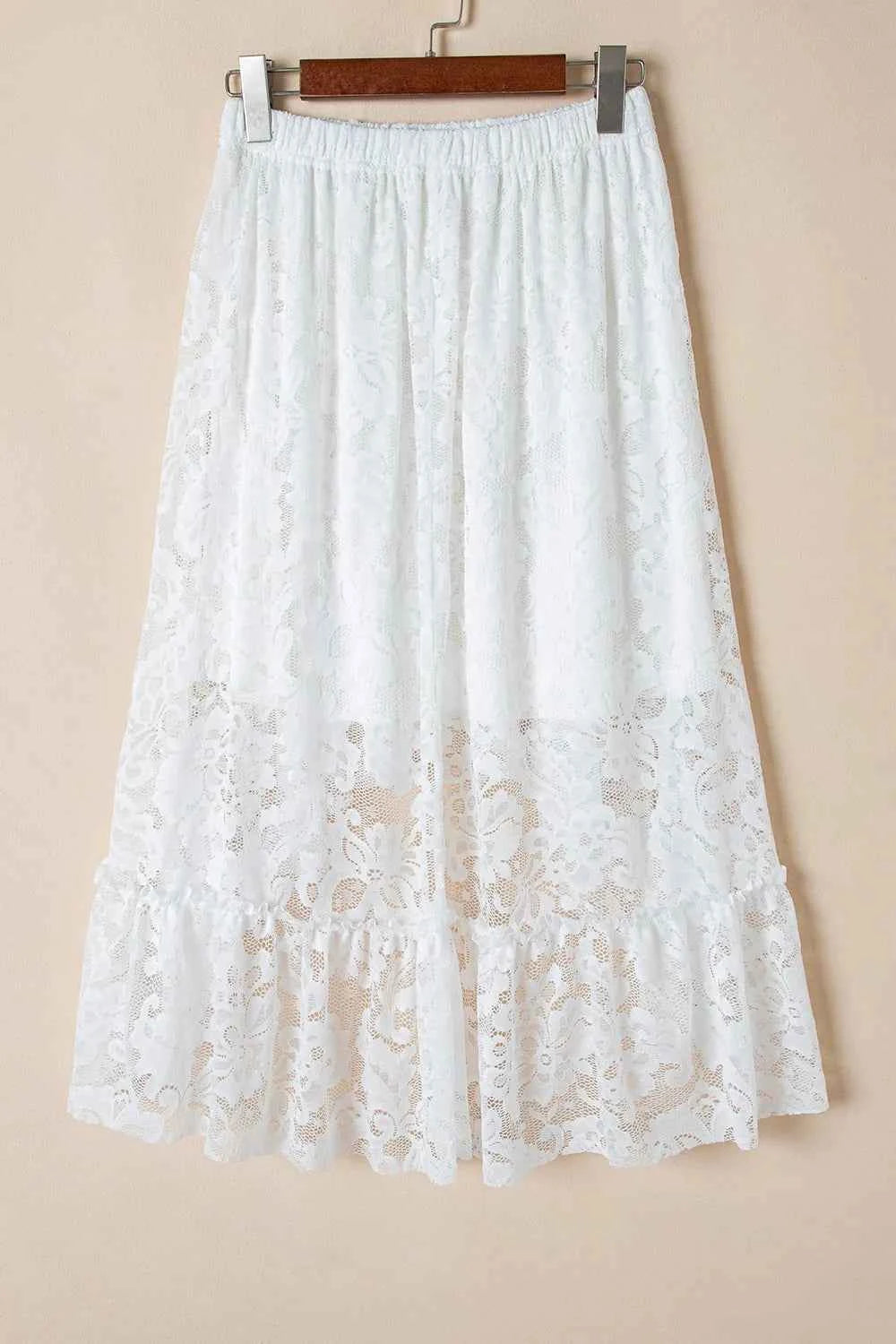 Lace High-Low Skirt a1ce2b82-f2df-4fc9-8ce8-39f5c2eb9ef3-Max