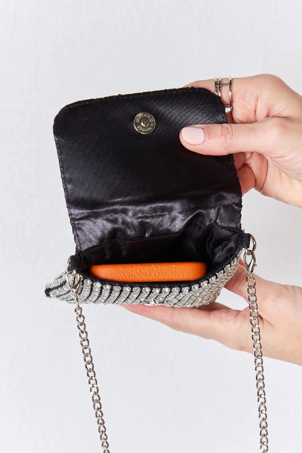 Forever Link Rhinestone Mini Crossbody Bag a1ea0ab3-2569-4c32-ac37-e38136b48ae0-Max