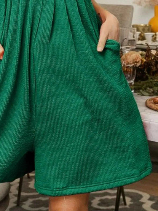 BiBi Crinkle Rib Textured Wide Leg Shortalls a20792e1-9668-49b8-aa27-642c5d392705-Max-Origin