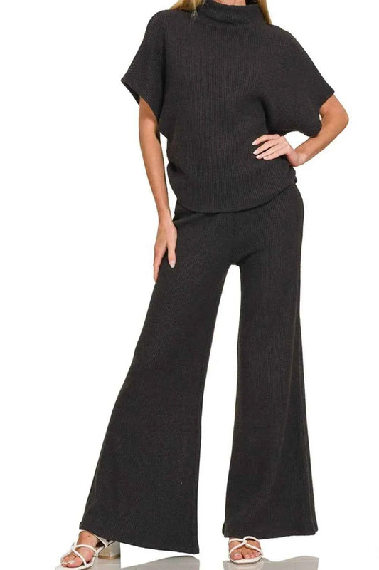 Wide Leg Flare Sweater Pants a21014e1-af85-4b05-9273-a9797c05dc7e-Max-Origin