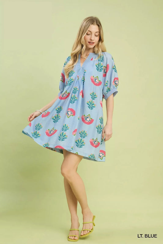 Abstract Print Mini Dress a21c9c90-61e2-4fe5-83a2-2d15a0dd2dde-Max-Origin