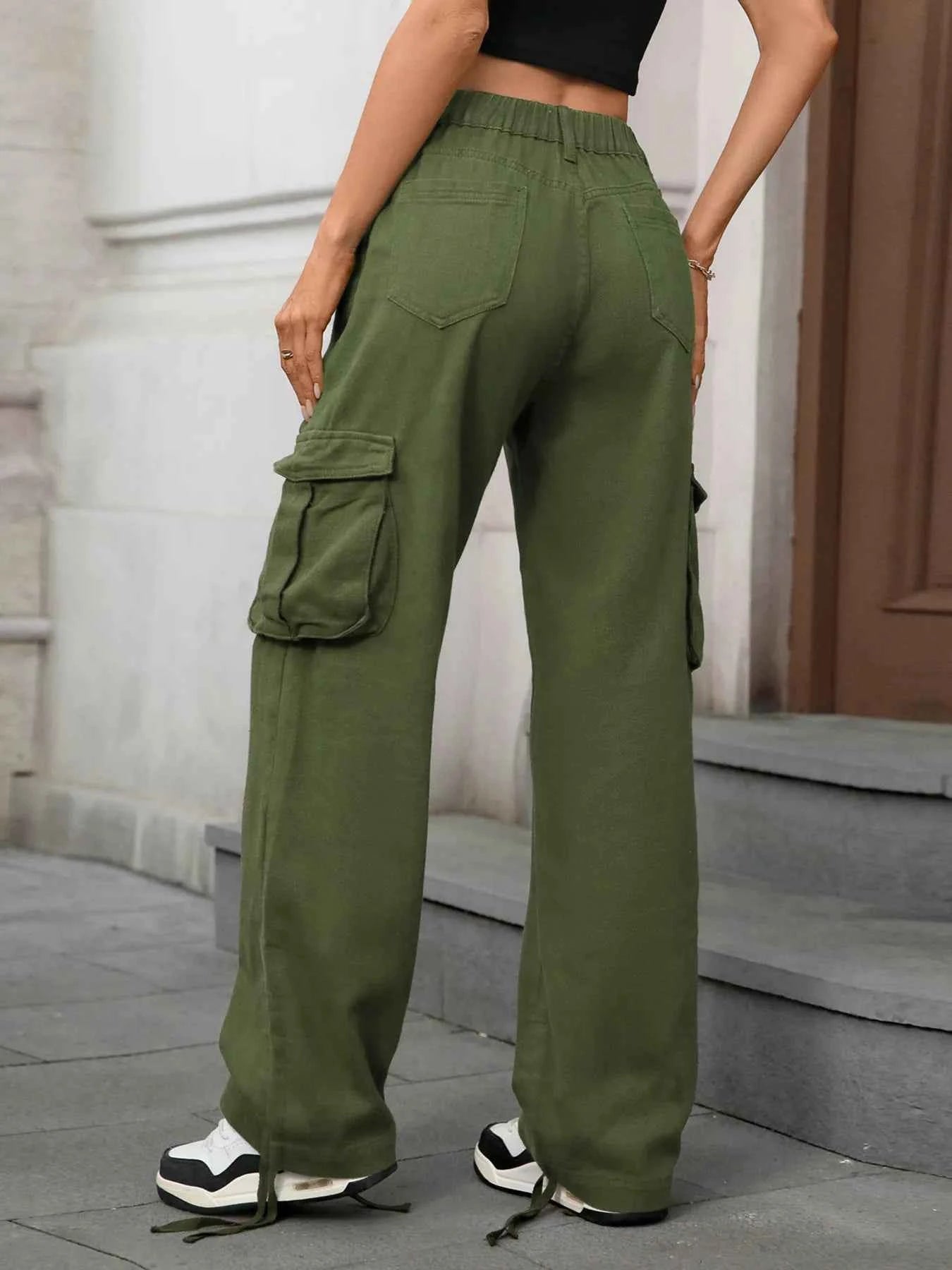 Wide Leg Cargo Jeans a23508284477449198eb73e9905fafca-Max-Origin
