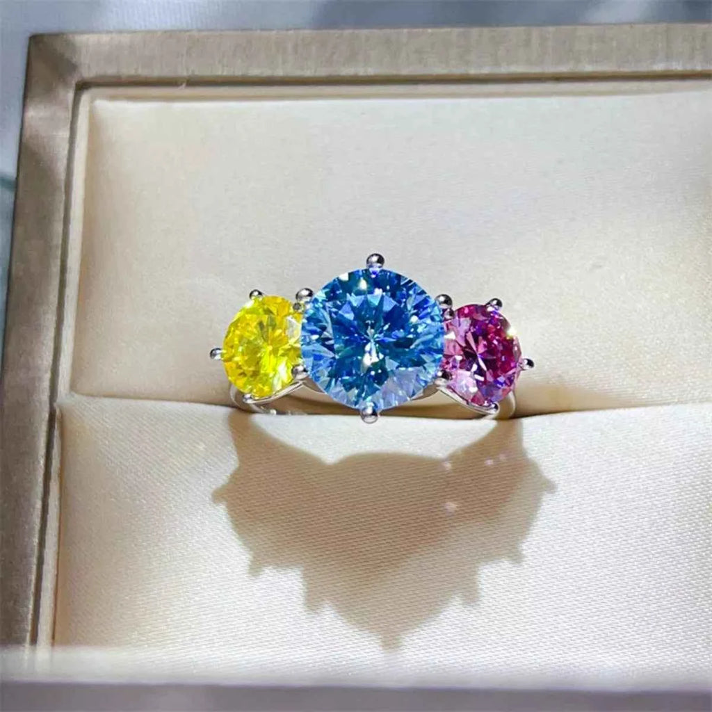 5 Carat Moissanite 925 Sterling Silver Ring a245e76e-4a33-4f83-a846-6eb1a6110149-Max-Origin