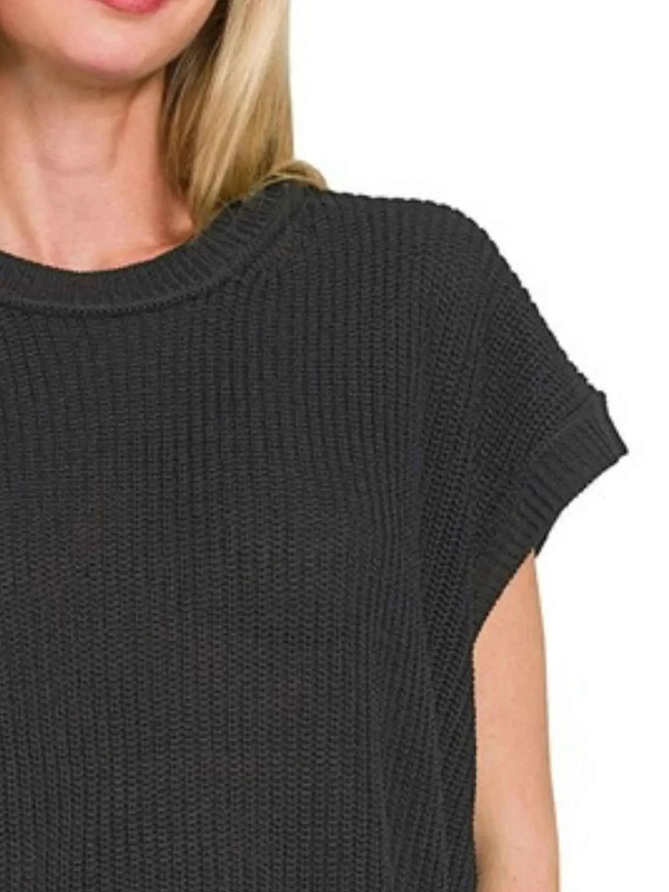 Zenana Oversized Crew Neck Sweater a255457e-12a5-43d2-aa00-47448b09f75b-Max-Origin