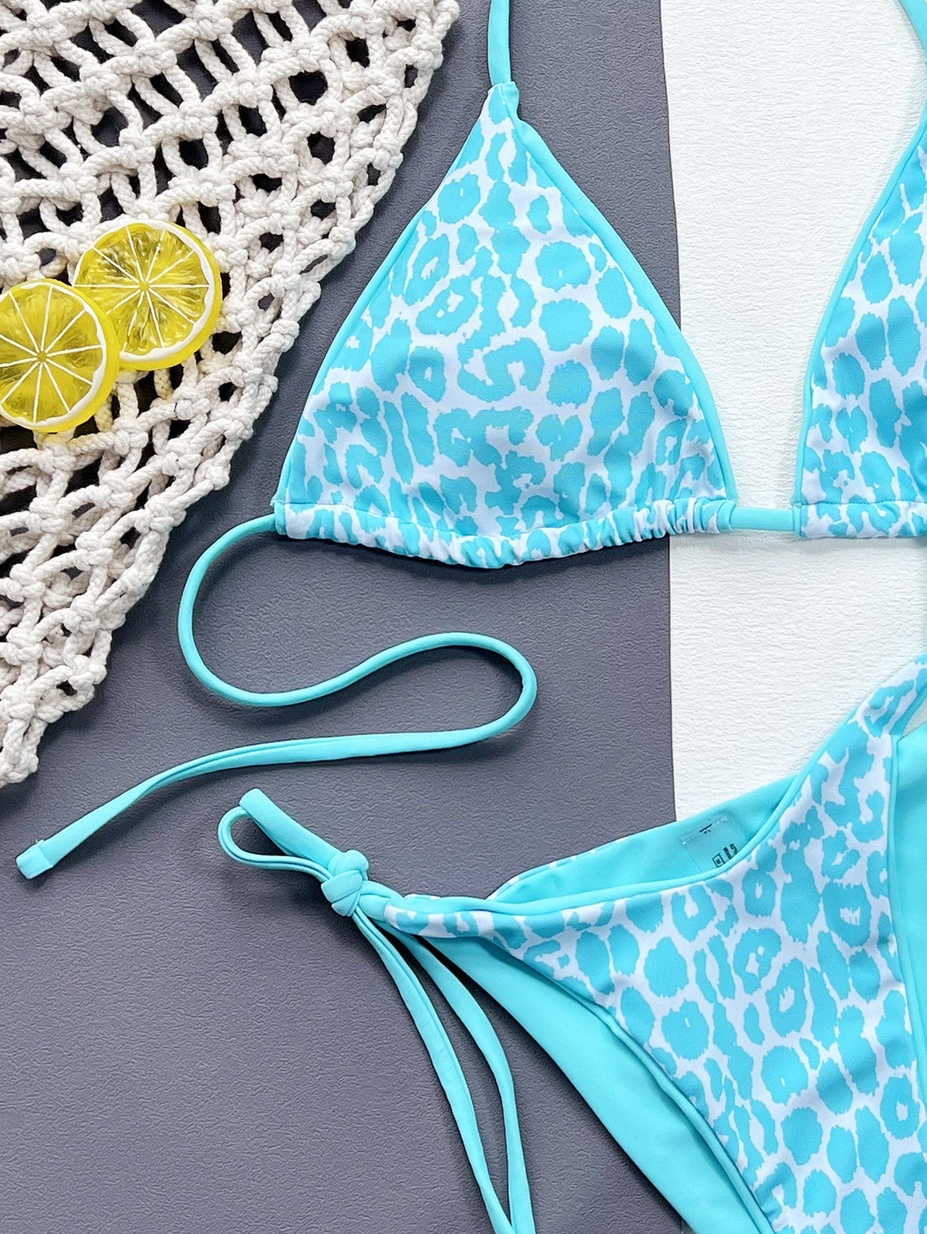 Leopard Print Halter Neck Tie Side Bikini Set a25a3524518746aab11d193a1cf7d9e2-Max