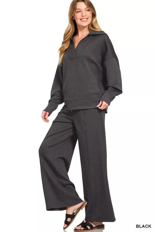 Scuba Collared Pullover & Center Seam Pants Set a26736ef-80c5-482d-a6bf-0036ba4f84c8-Max-Origin