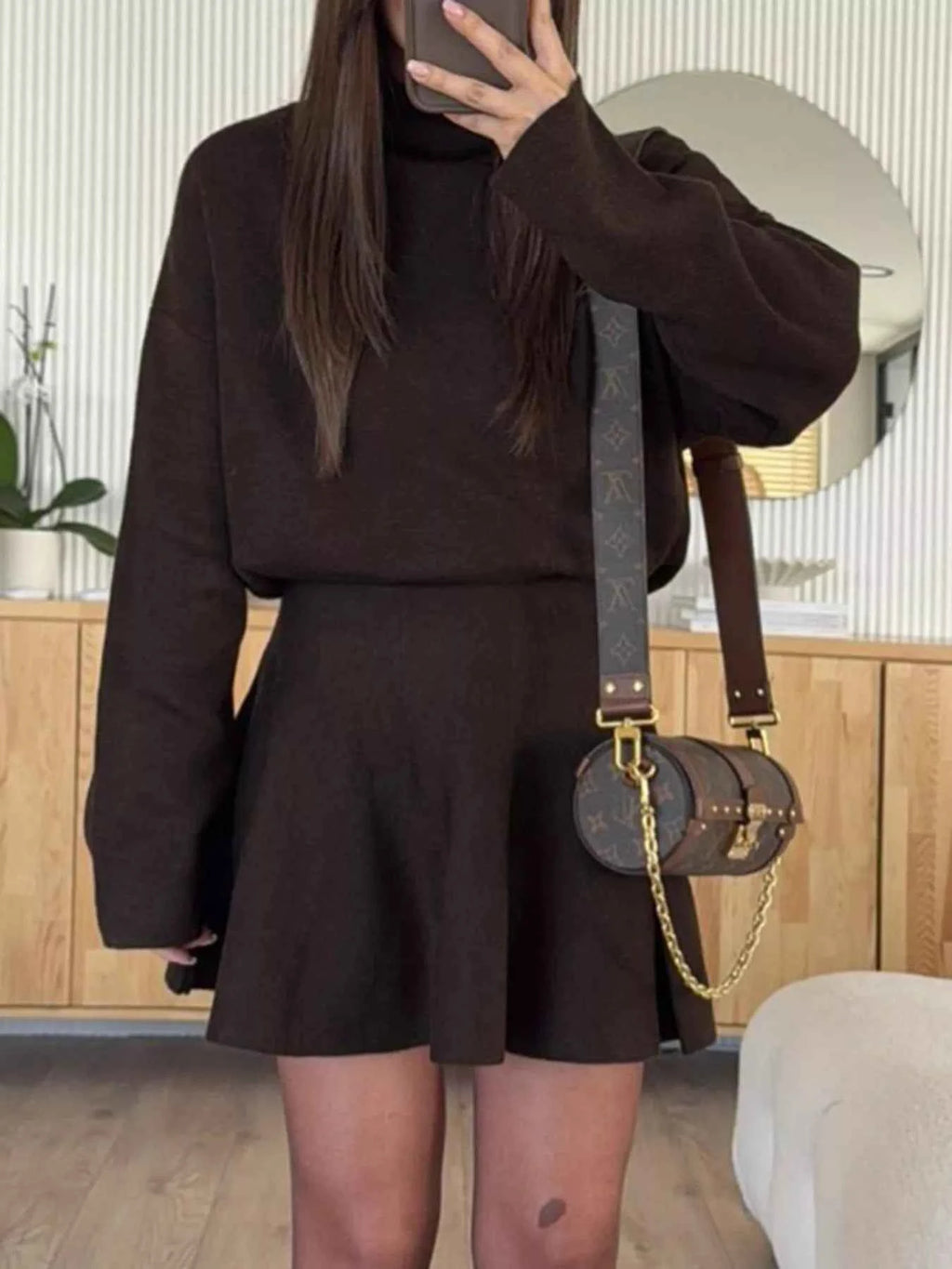Round Neck Long Sleeve Mini Sweater Dress a275b6321cd84aa5bdc1ece6e26adfe8-Max-Origin