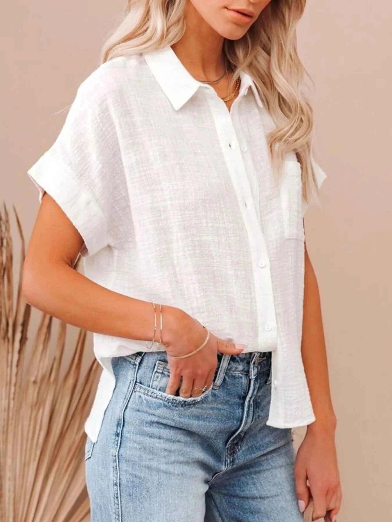 Full Size Button Up Short Sleeve Shirt Plus Size a2f23587684149718b99ac106a04efc2-Max-Origin