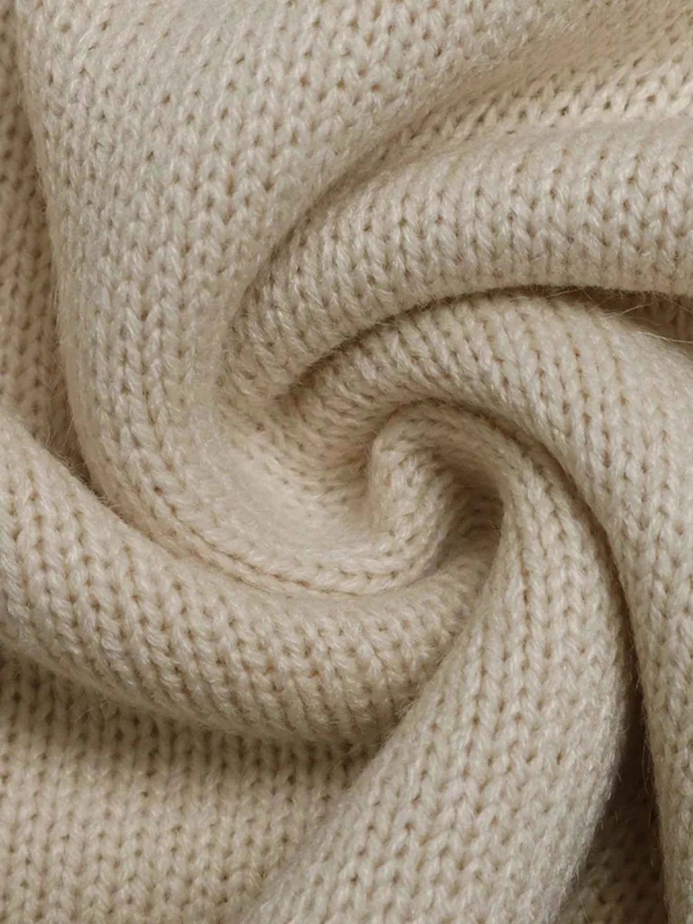 Contrast Trim V-Neck Long Sleeve Sweater a312cee5-b3a4-485e-8929-396978e6d569-Max-Origin