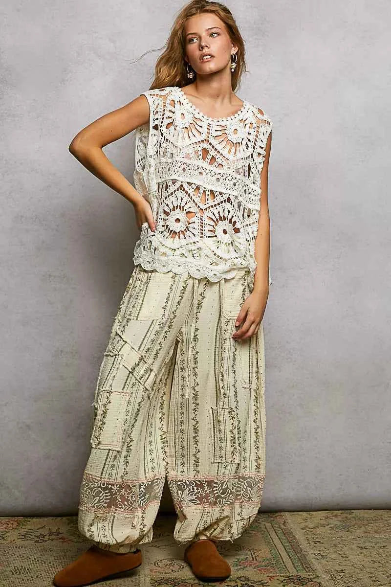 POL Openwork Round Neck Floral Crochet Tank a32d1a25-f128-46fd-827d-576e3a190498-Max-Origin