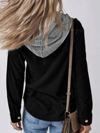 Plus Size Casual Corduroy Button-Down Hooded Jacket a346554015d84c599e447ac72c8d611f-Max-Origin