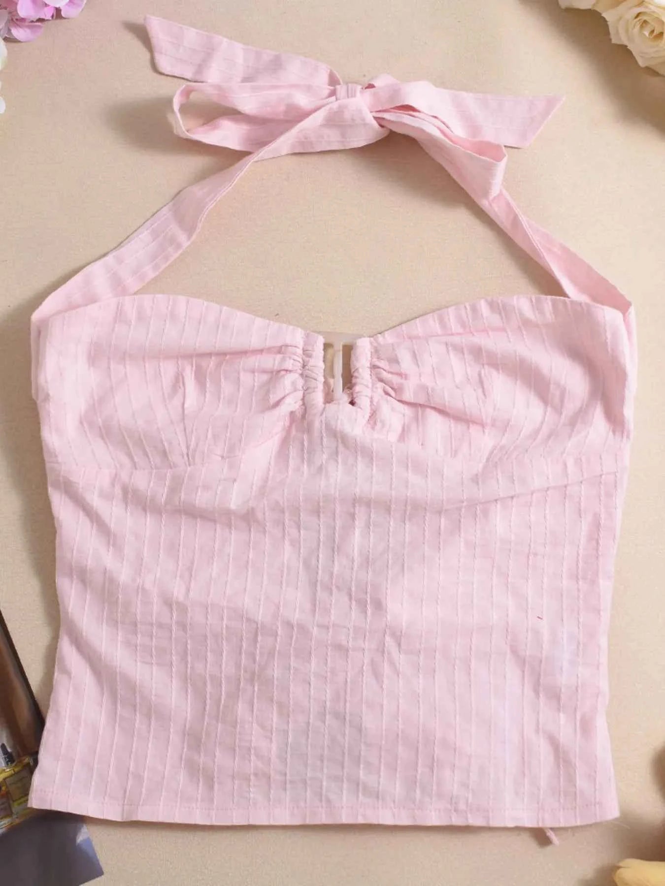 Halter Neck Cami Top a354fb152ae246da88a11e7bddfa0e1f-Max-Origin