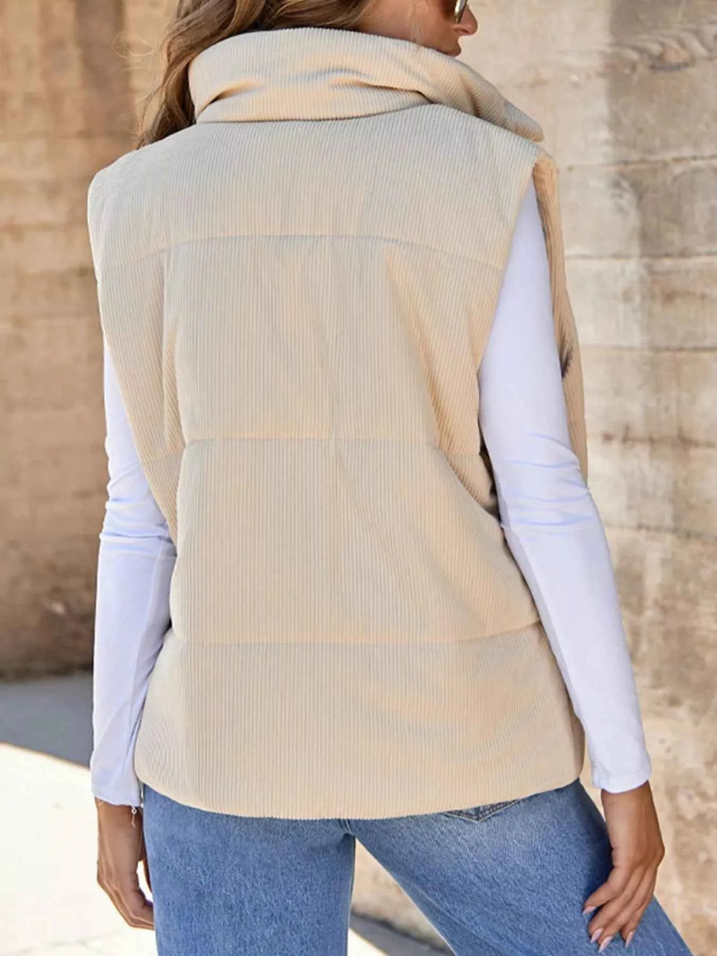 Corduroy Zip Up Vest Coat a3888cfb-5aec-402b-a167-989ed3ad9fa5-Max-Origin