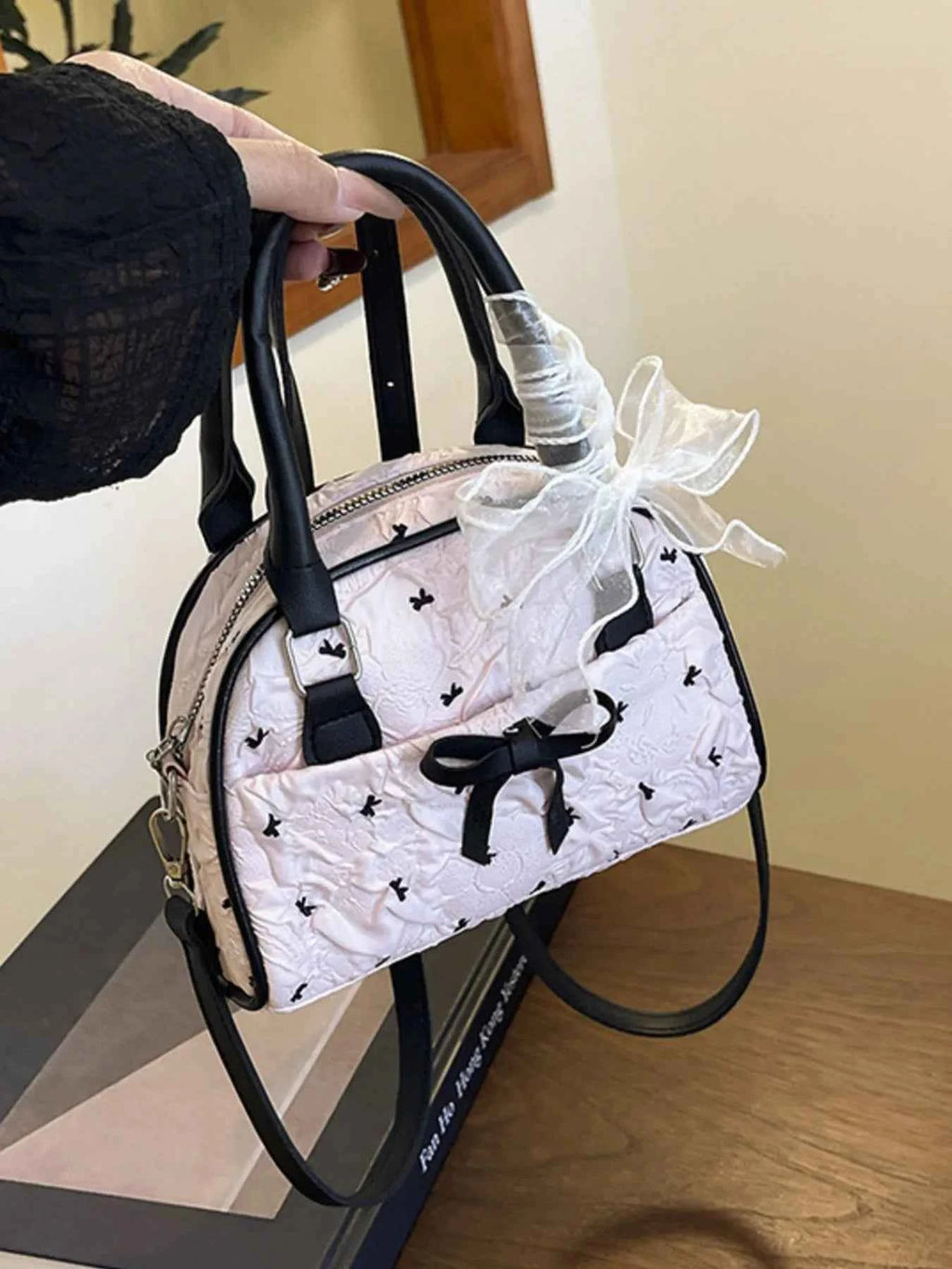 Ruched Bow Crossbody Bag a3b8c040-a8c1-42ab-aafc-424842ad21c5-Max-Origin