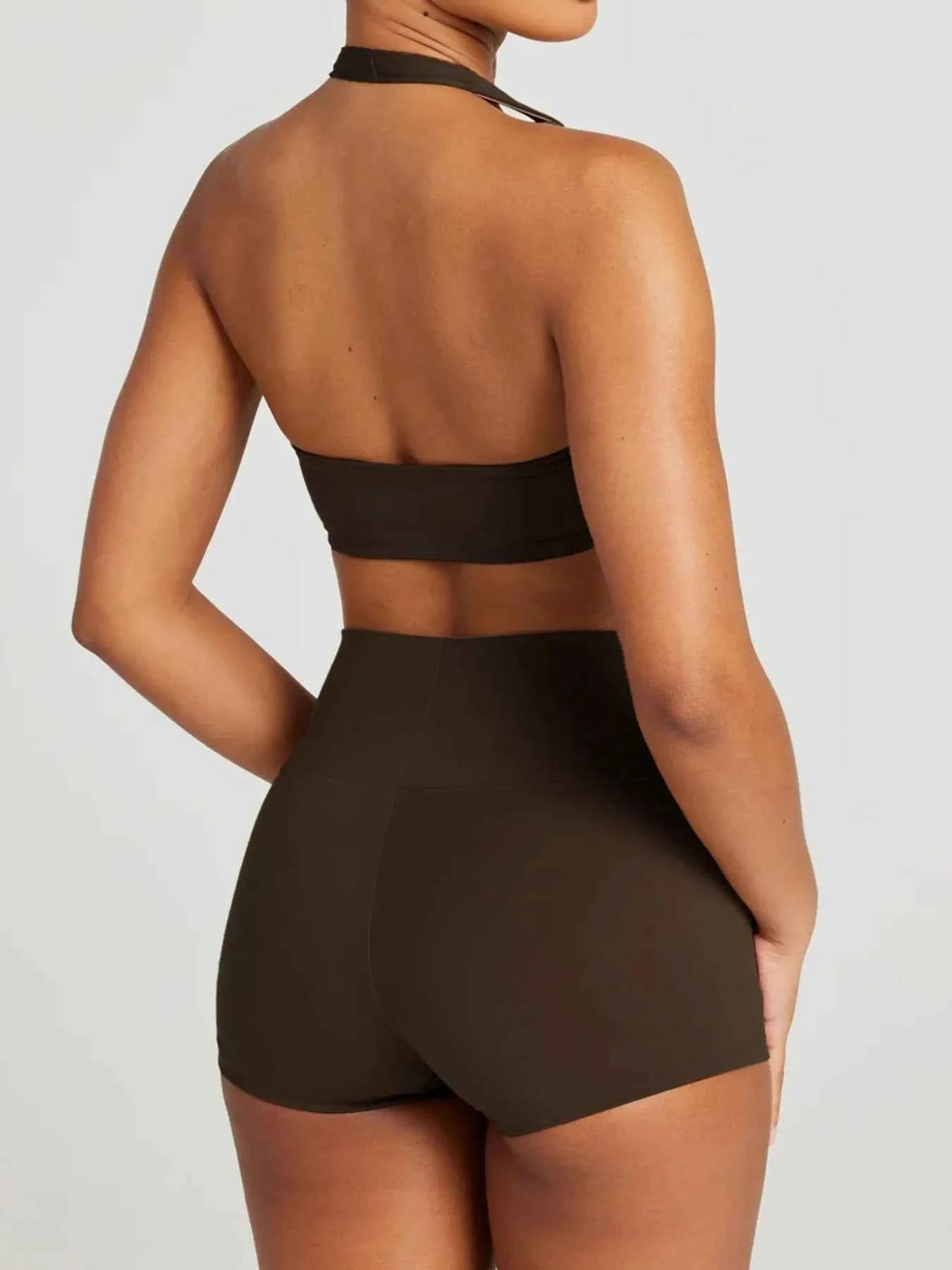Halter Neck Cami and Shorts Active Set a3babec5646a462dbbfa010435acb69b-Max-Origin