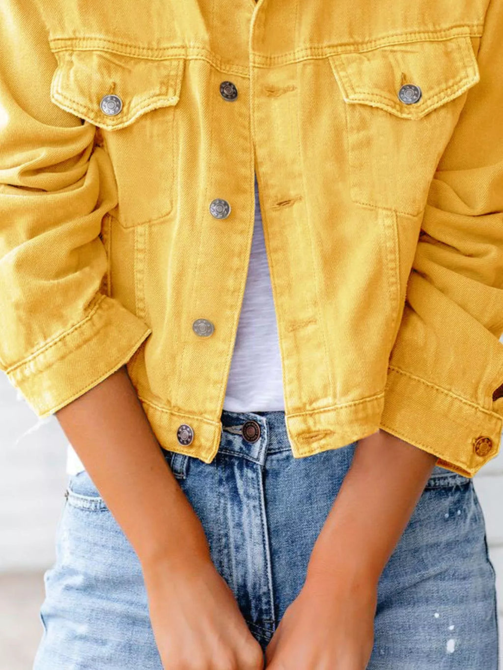 Button Up Long Sleeve Denim Jacket a3bcca8b-132d-43c1-8013-ea2863809f84-Max-Origin