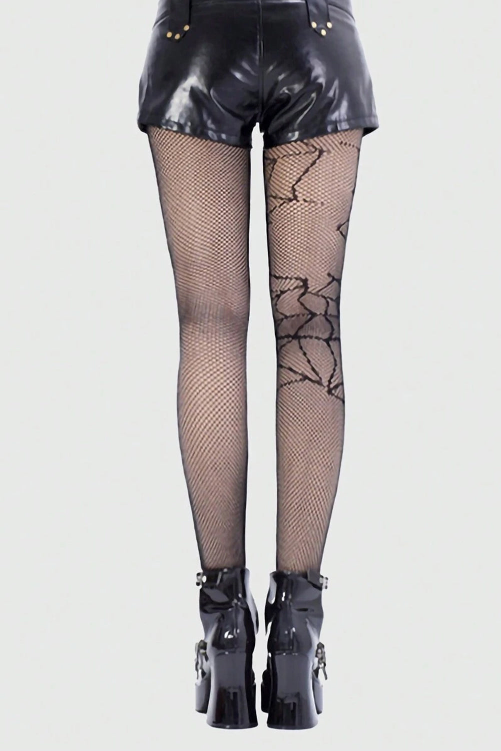 Black Halloween Costume Spider Web Fishnet Tights Stockings a3cf0b844e0d1247
