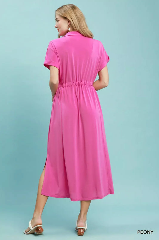 Collared Belted Midi Dress a3d57d1b-2572-4746-90e3-187499491291-Max-Origin