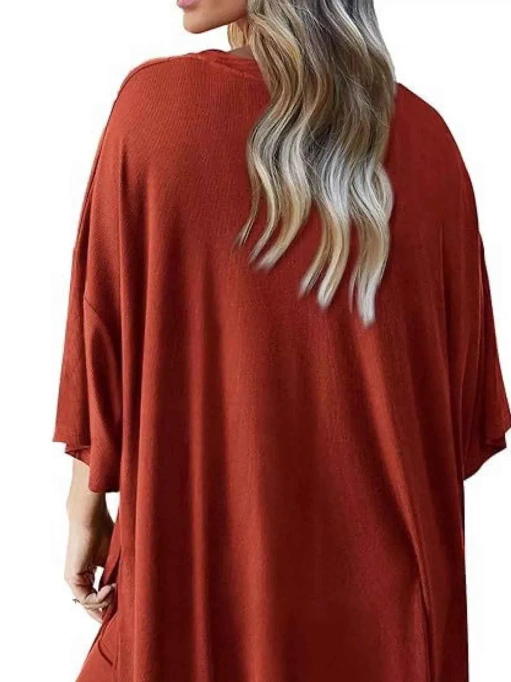 Slit Round Neck Top and Pants Set a3e34329-a88b-4b8b-9216-23d1a2e20b30-Max-Origin