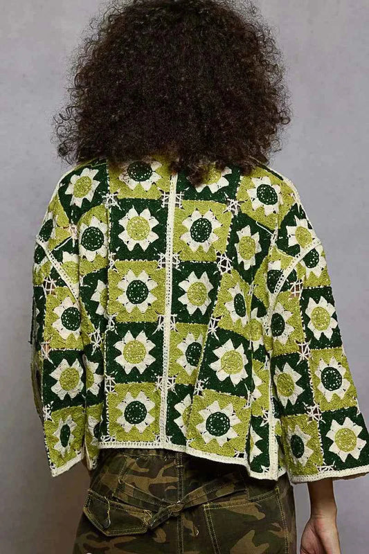 Open Front Cardigan with Varied Patterns a3e7539a-5ad0-4cbd-aaa0-a64c77183dc5-Max-Origin