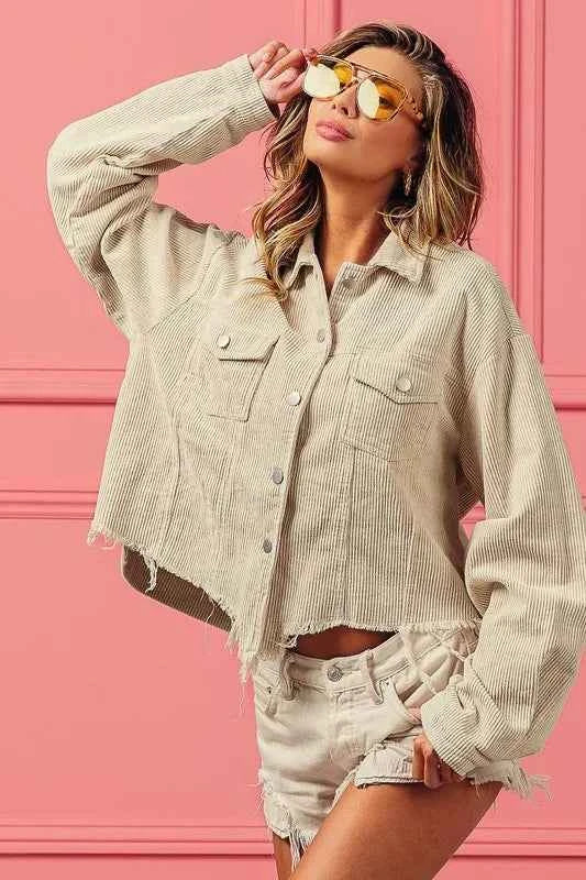 BiBi Vintage Washed Corduroy Jacket a41baf8b-c5a6-4cd0-9568-b70ac98bff1f-Max-Origin