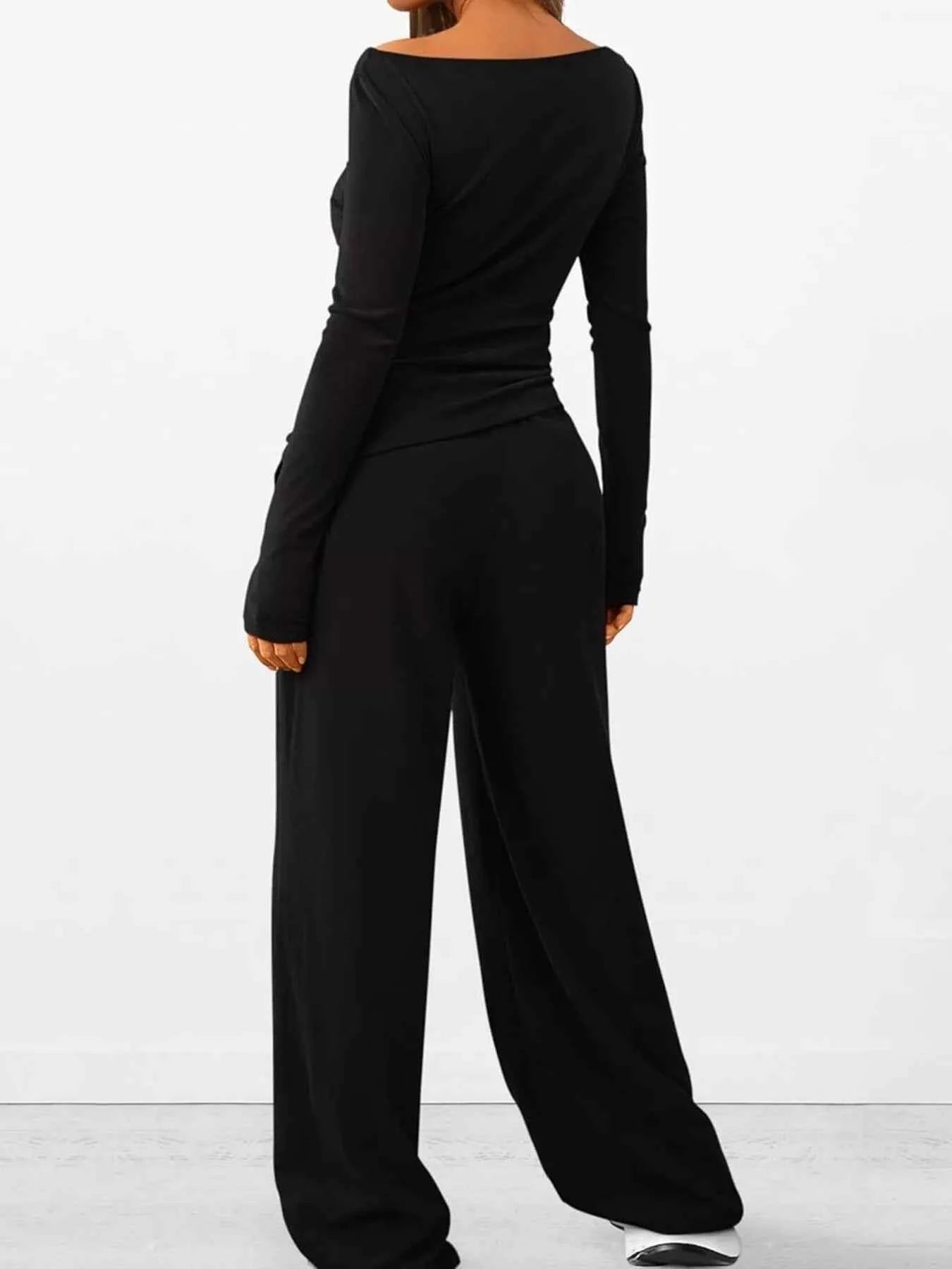 Long Sleeve Top and Wide Leg Pants Set a43cd50a180843b1829bd9ecacfb1739-Max-Origin