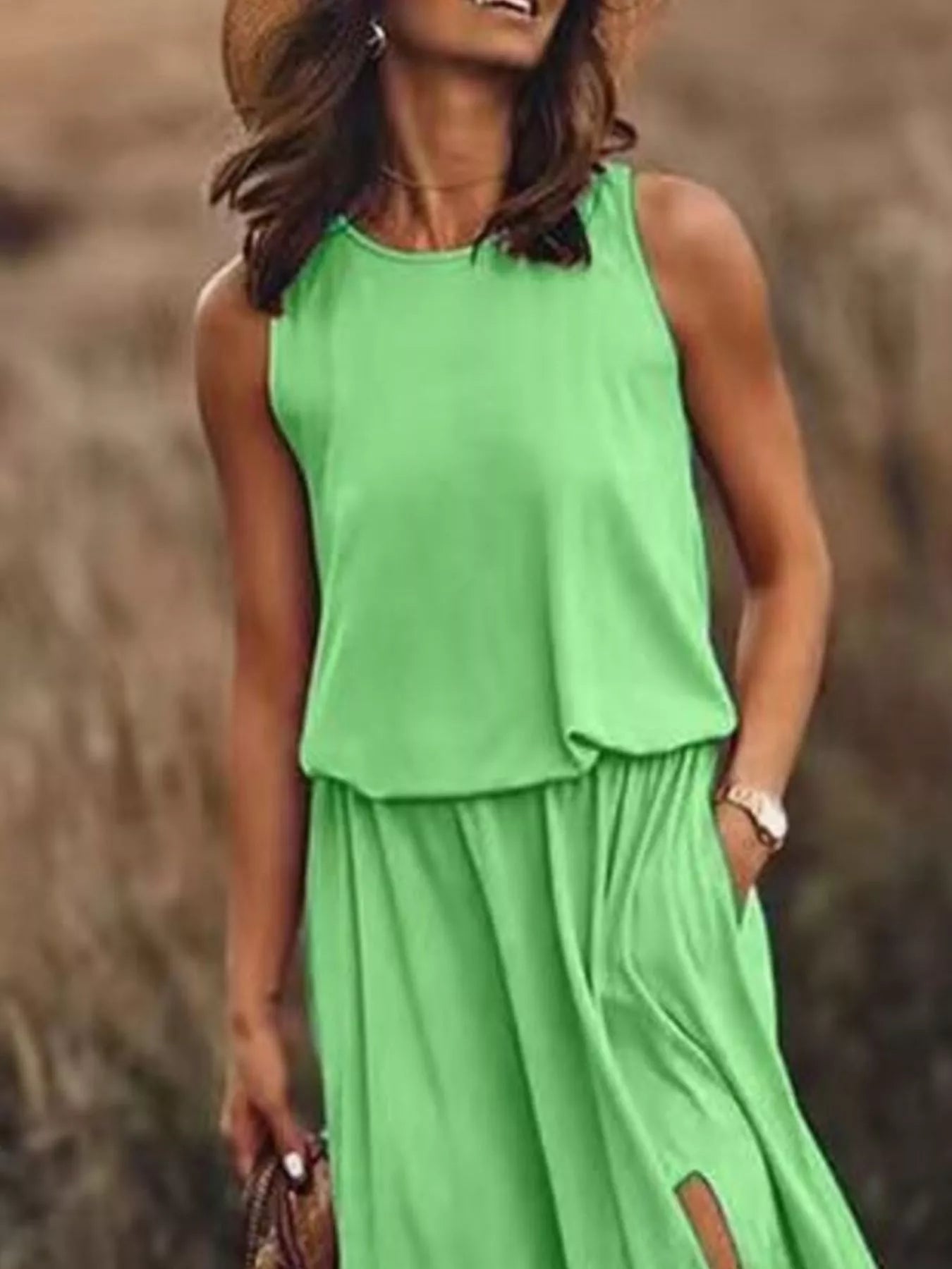 Full Size Round Neck Sleeveless Slit Maxi Dress Plus Size a43fb4dc-e73b-4333-8507-cdb2bf09b9d8-Max-Origin