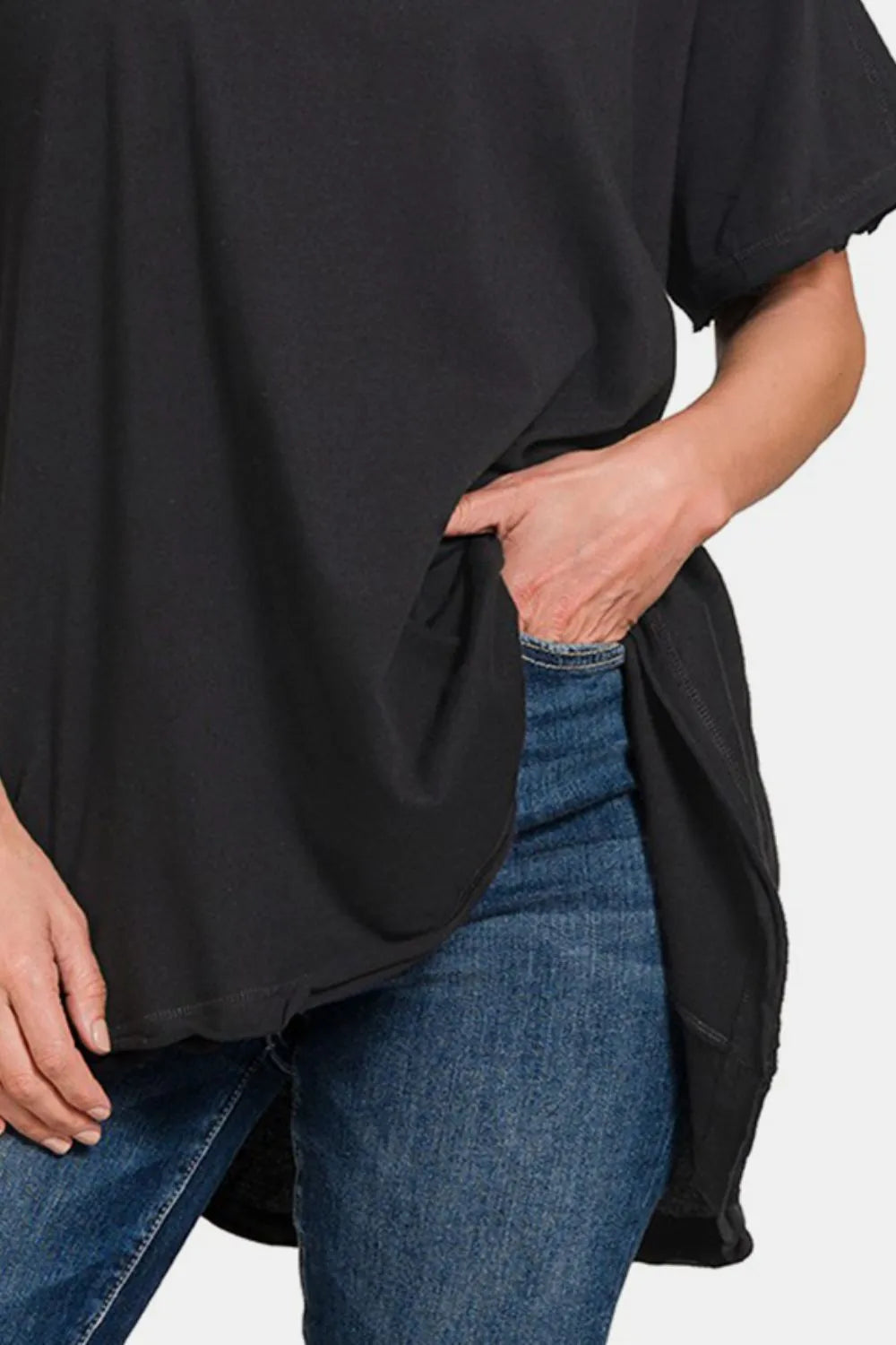 Zenana Round Neck Short Sleeve T-Shirt a44b0394-777f-41e8-9eba-17f76c8e38b9-Max