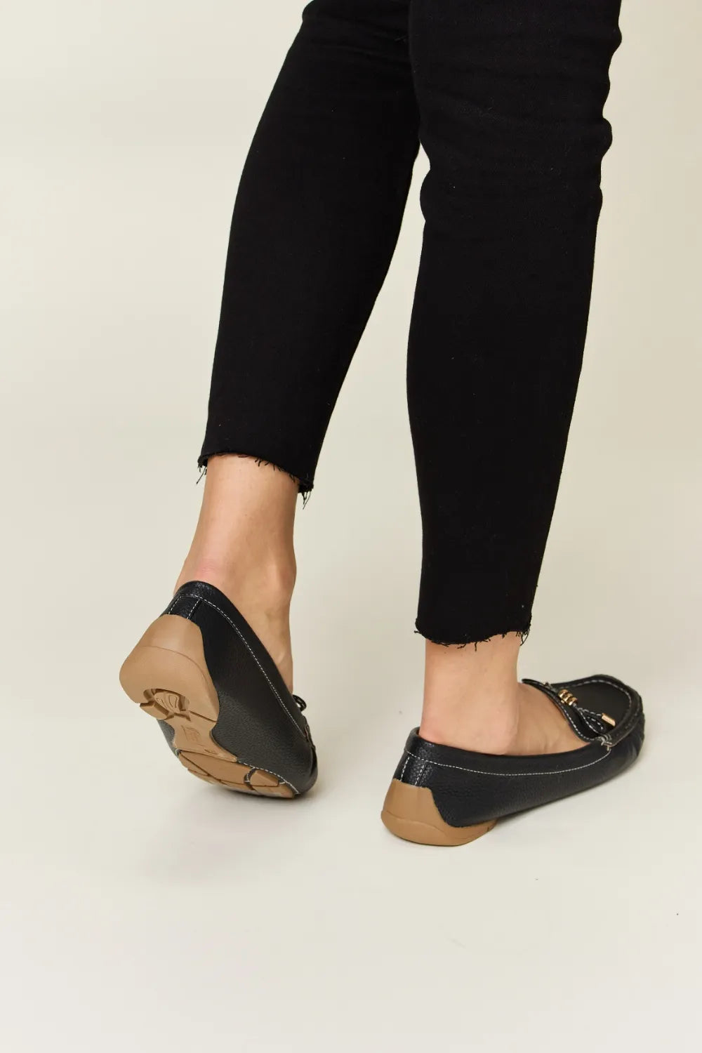 Forever Link Slip On Bow Flats Loafers a454eb46-917e-4076-ae42-61e583a1bdaf-Max