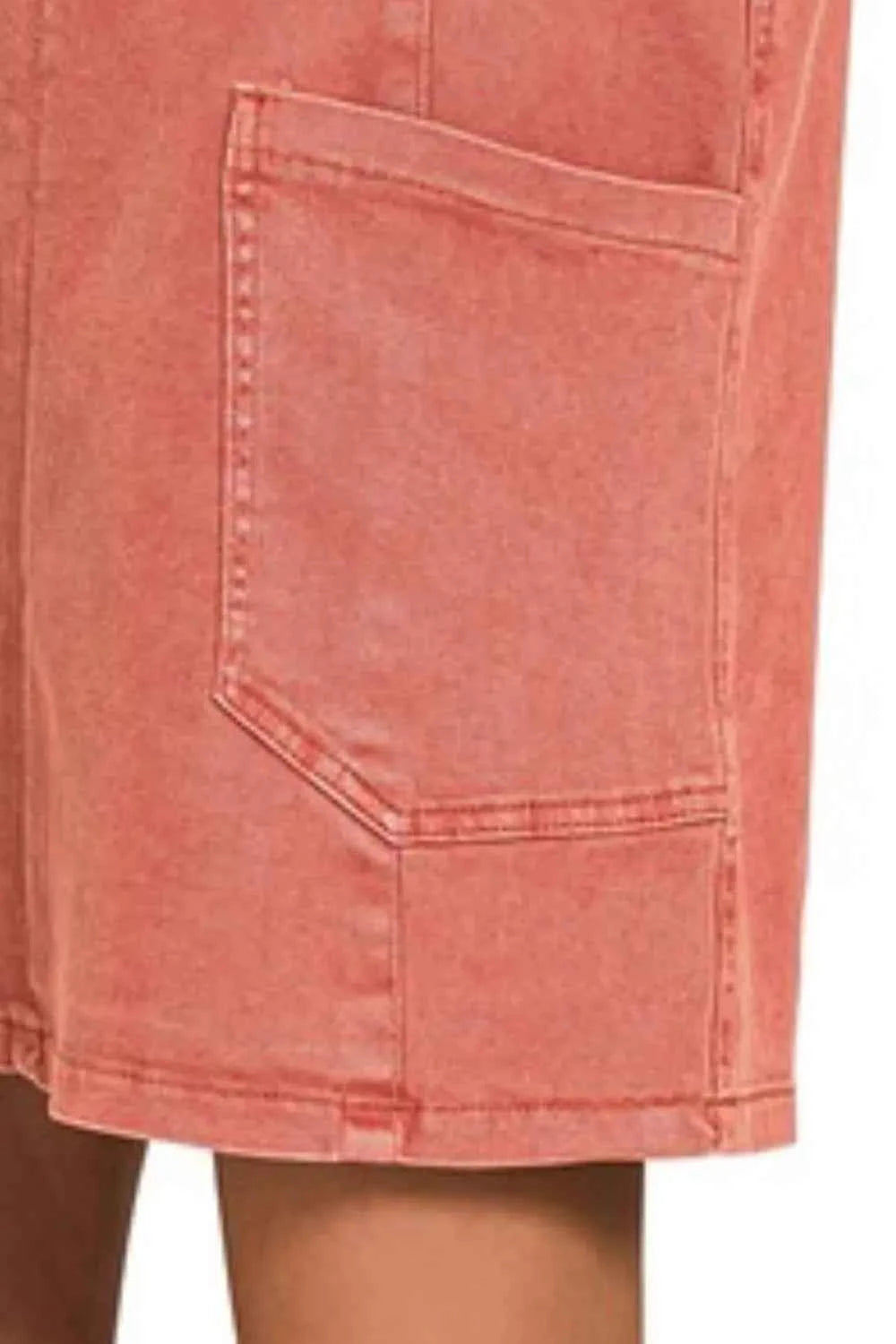 Zenana Washed Adjustable Strap Denim Overall Dress a481239d-6610-42fe-afac-b110b608e899-Max-Origin