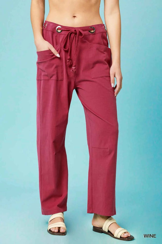 Drawstring Wide Leg Casual Pants a4a5f657-5eb5-4daf-ac41-08585737f1a8-Max-Origin