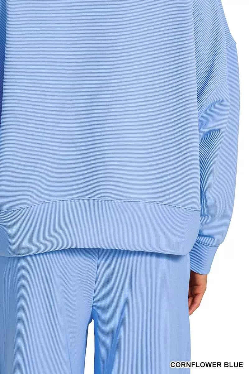 Zenana Ribbed Round Neck Pullover and Drawstring Pants Set a4d4e3ab004e4652b12fbc43dcd4085b-Max-Origin
