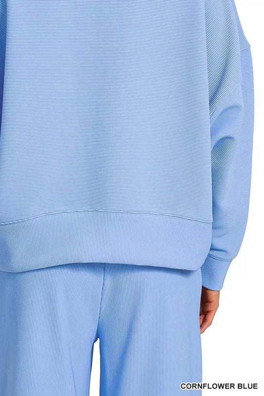Ribbed Round Neck Pullover and Drawstring Pants Set a4d4e3ab004e4652b12fbc43dcd4085b-Max-Origin