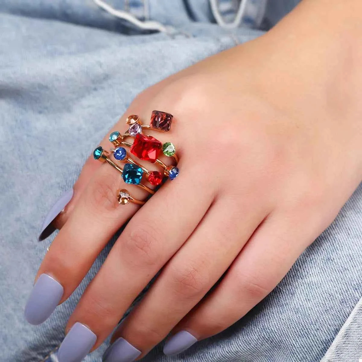 18K Gold-Plated Multi-Layered Ring a4d71518-268e-4e3c-b637-1a0c7bf6ab79-Max-Origin