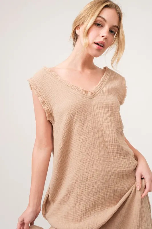 And The Why Washed Cotton Gauze Fringe Detail Tiered Dress a4f7413e80724321a802a2e8ae269b97-Max-Origin